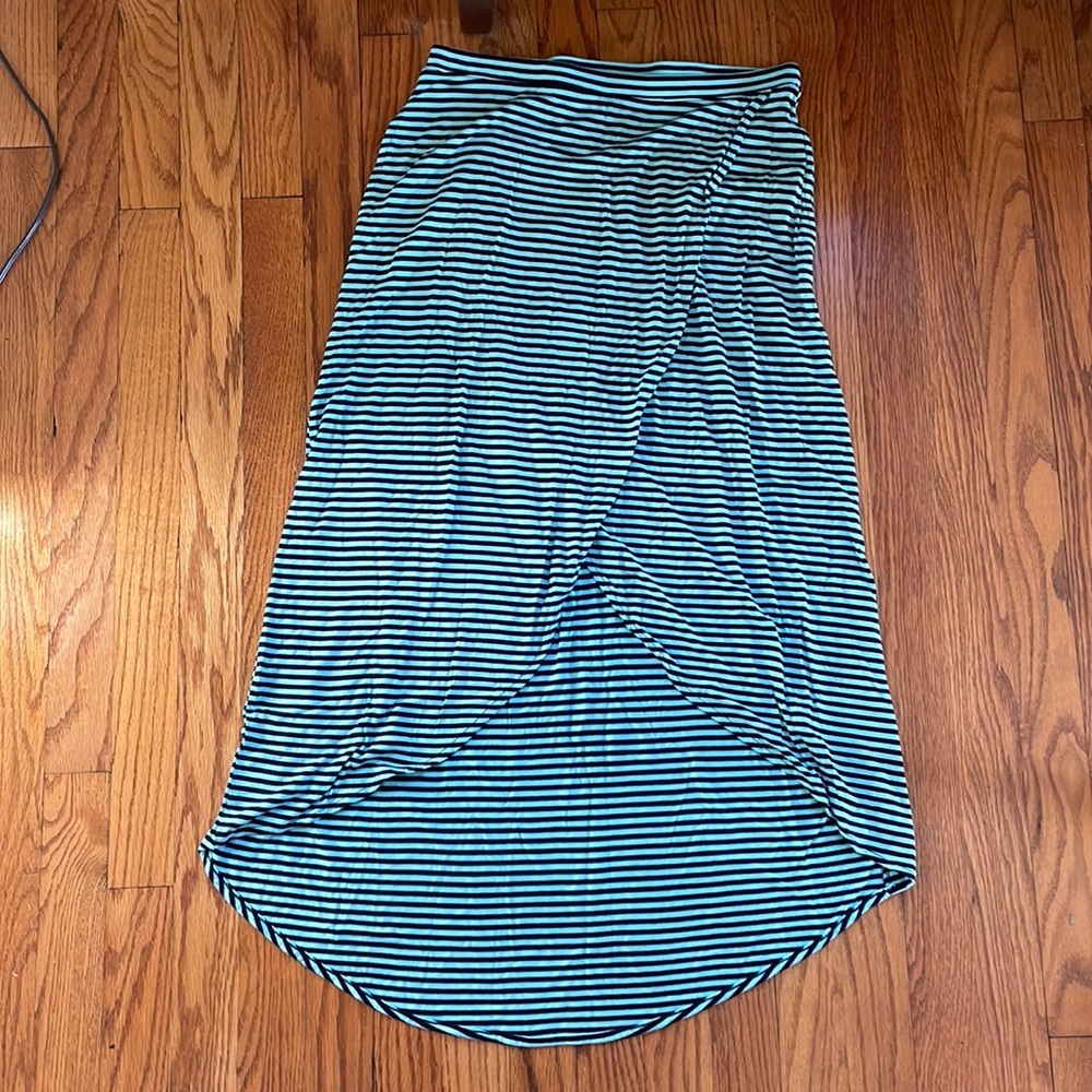 Gap Midi Striped Skirt